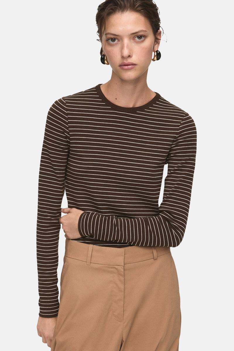 T-shirt à manches courtes - Brun