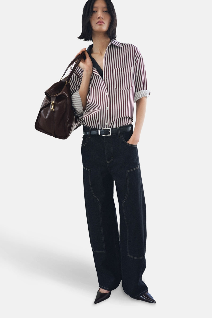 Hemd met lange mouwen - multicolor - MANGO