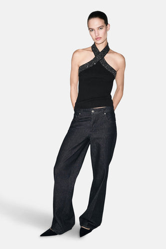 Blouse - zwart - MANGO