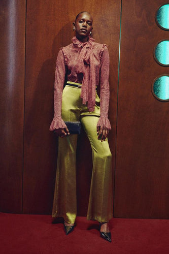 Broek - groen - MANGO