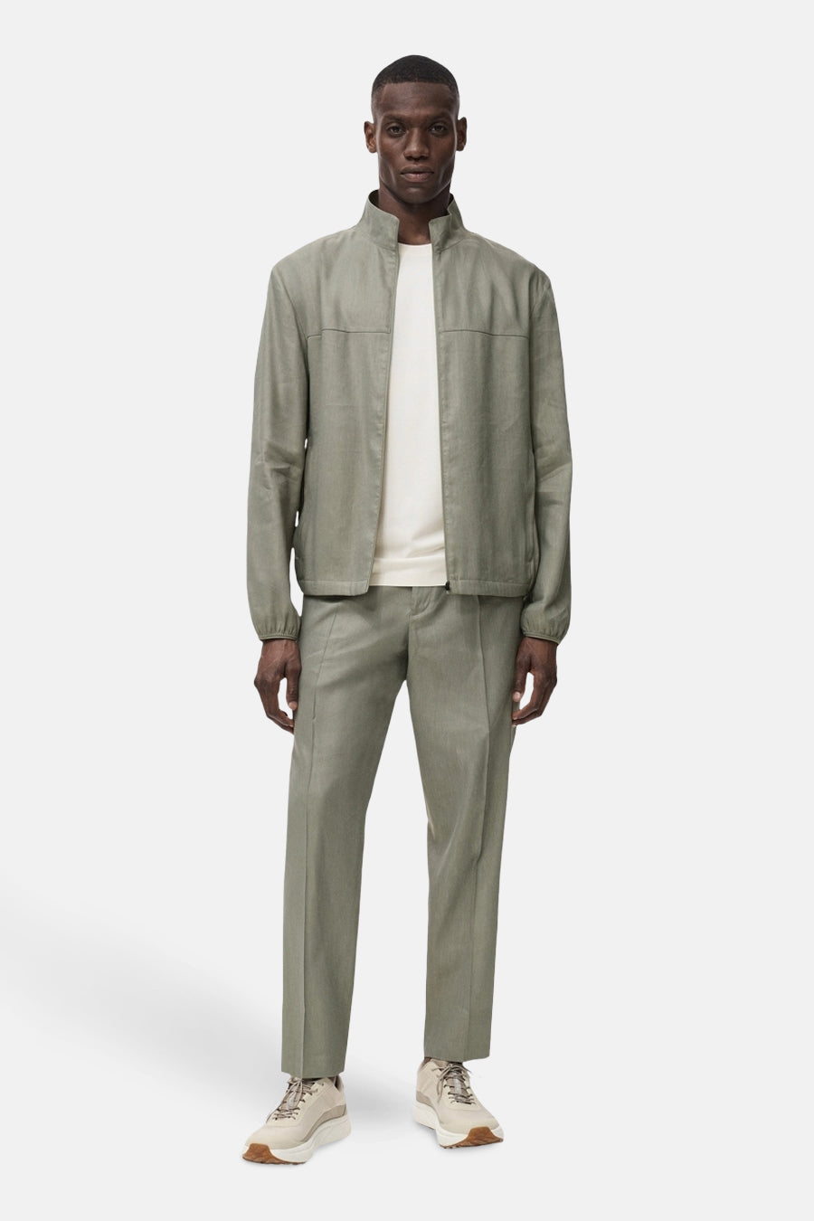 Veste courte vert - MANGO - MANGO