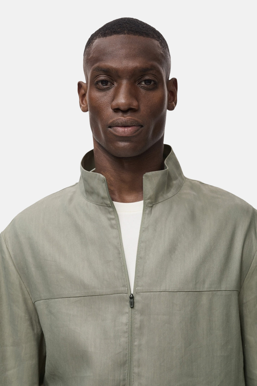 Veste courte vert - MANGO - MANGO