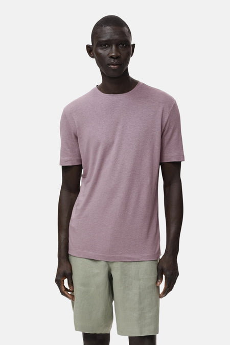 T-shirt (manches courtes) Mauve - MANGO