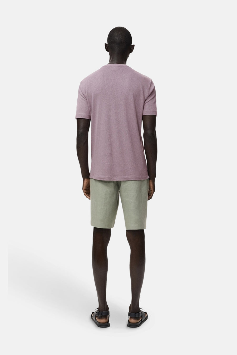 T-shirt met korte mouwen - paars - MANGO