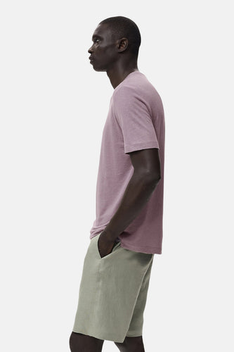 T-shirt met korte mouwen - paars - MANGO