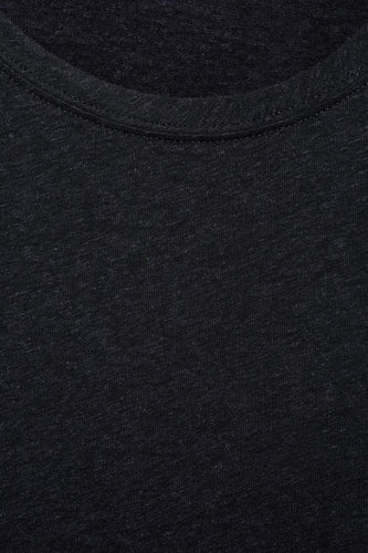 T-shirt à manches courtes - Noir - MANGO