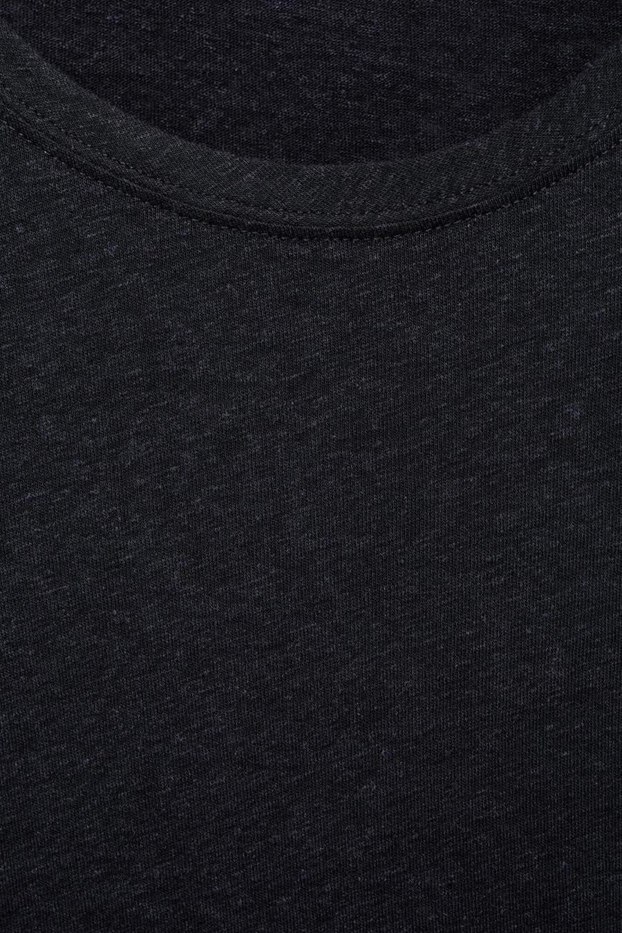 T-shirt à manches courtes - Noir - MANGO