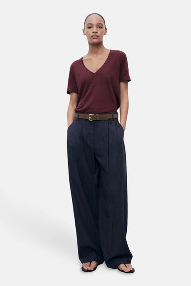 T-shirt met korte mouwen - bordeaux