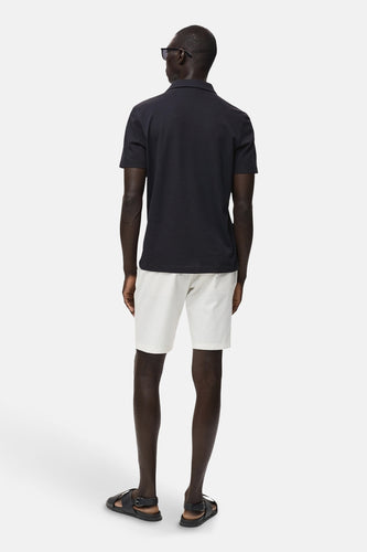 Polo met korte mouwen - Donkerblauw - MANGO