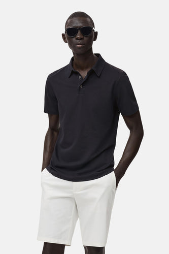 Polo met korte mouwen - Donkerblauw - MANGO