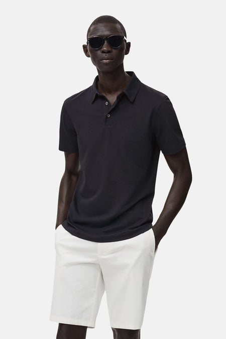 Polo met korte mouwen - Donkerblauw