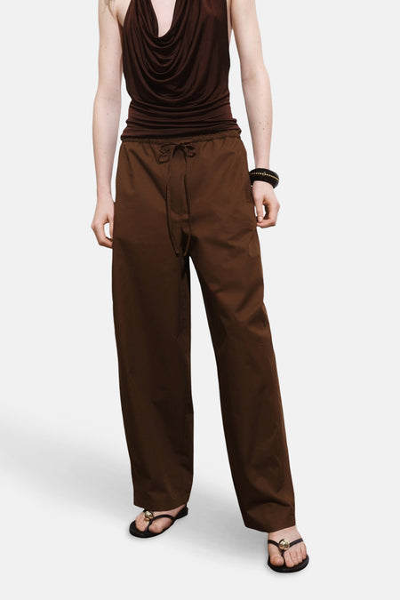 Broek bruin - MANGO