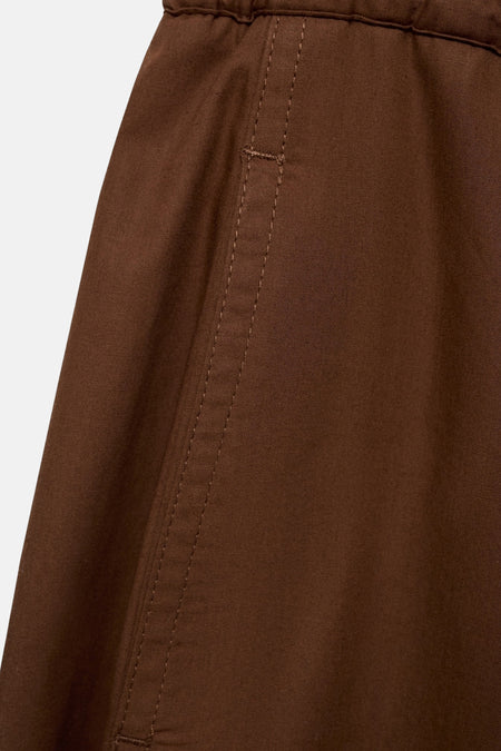 Broek bruin - MANGO