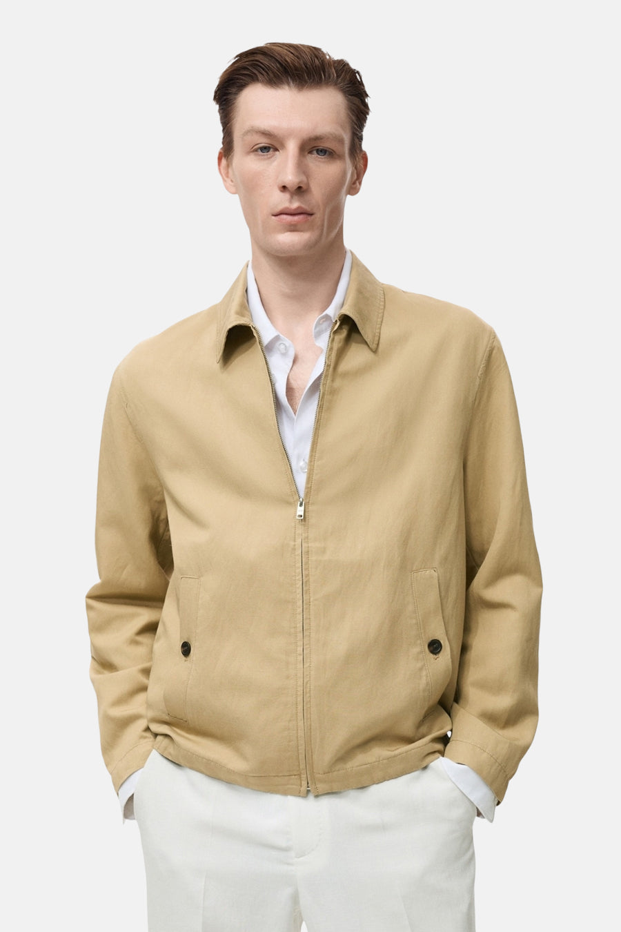Veste courte - beige - MANGO