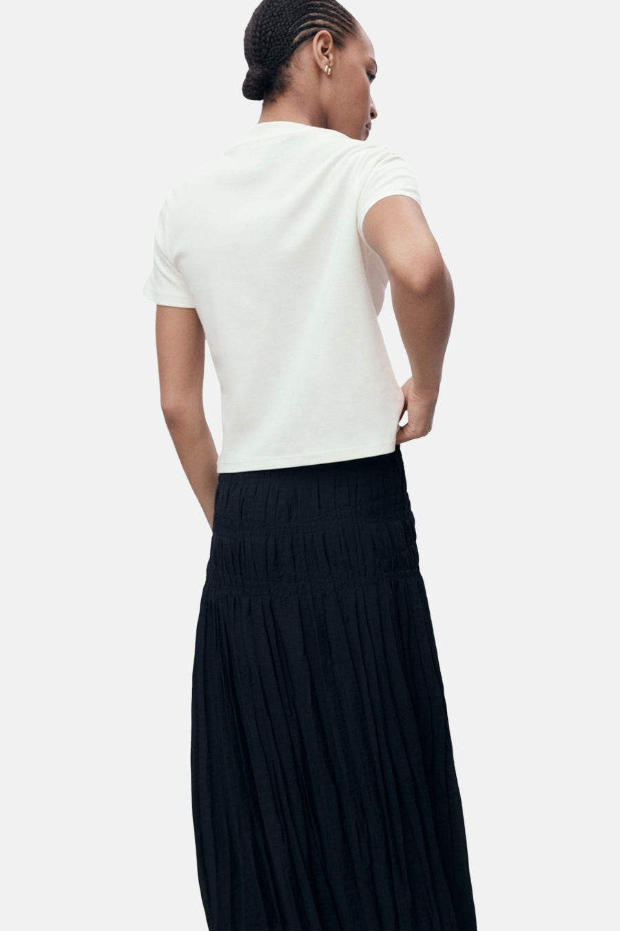 T-shirt à manches courtes - écru - MANGO - 3