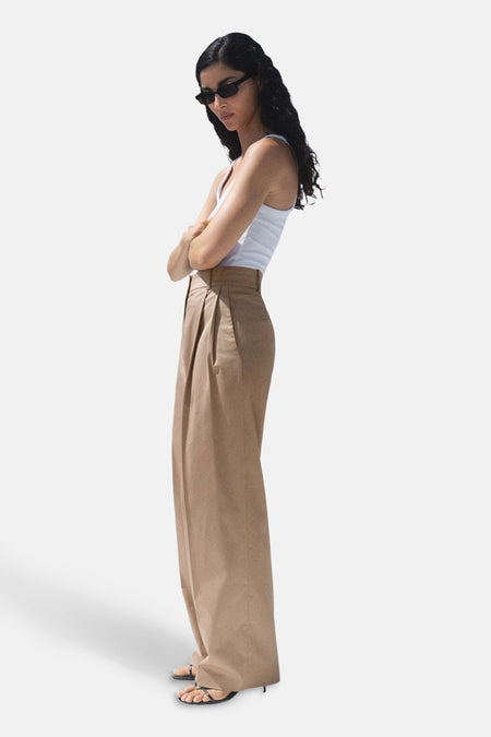Broek - beige