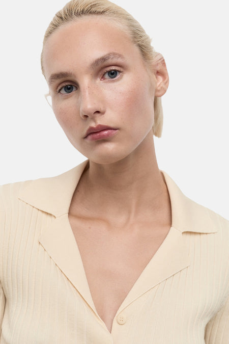 Cardigan - Geel