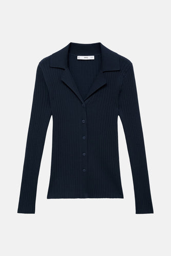 Cardigan - blauw - MANGO - 7