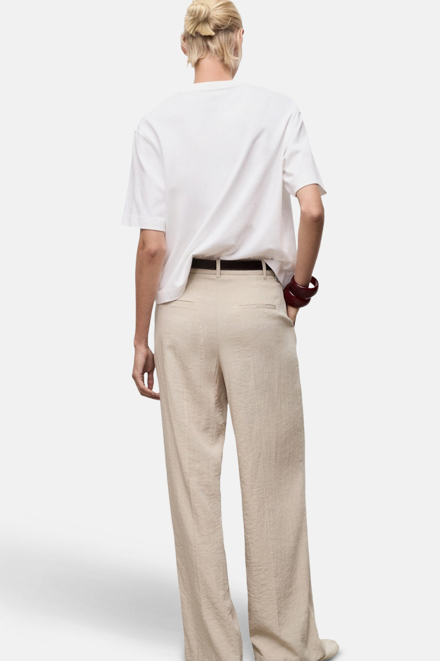 T-shirt à manches courtes - blanc - MANGO