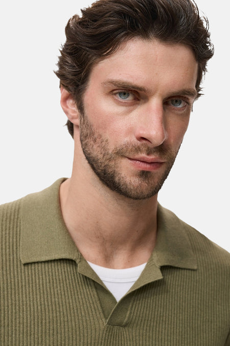 Pull col O Vert - MANGO