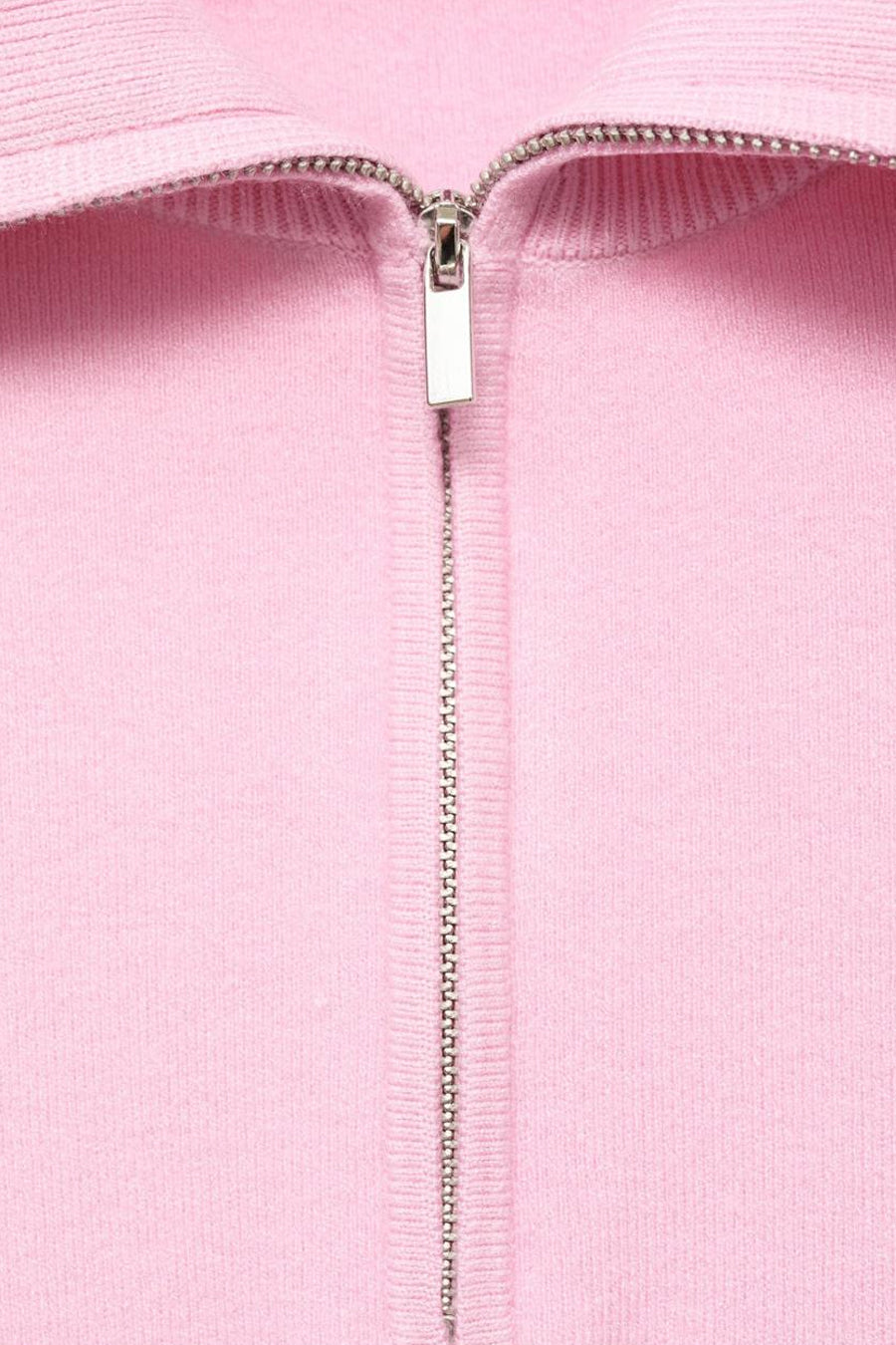 Pull à col roulé - rose - MANGO
