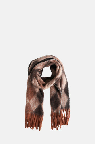 Sjaal - Bruin - MANGO - 4