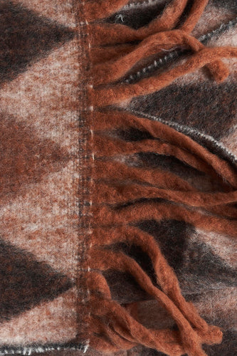 Sjaal - Bruin - MANGO - 4