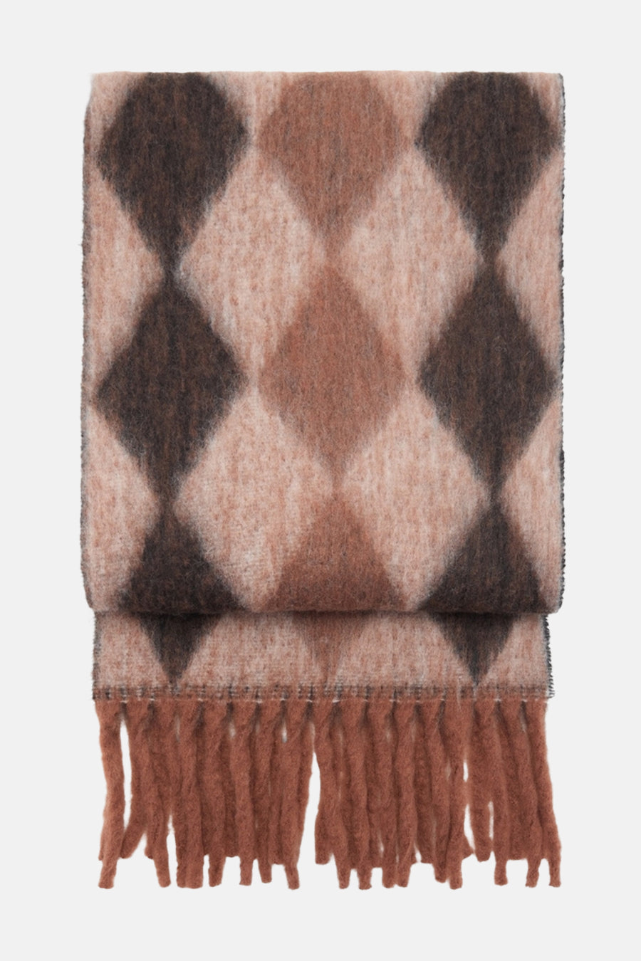 Sjaal - Bruin - MANGO - 4