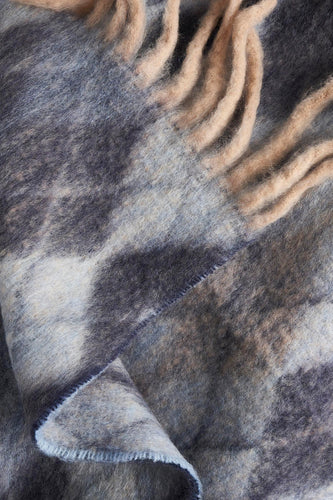 Sjaal - blauw - MANGO - 4