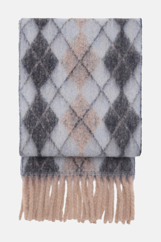 Sjaal - blauw - MANGO - 4