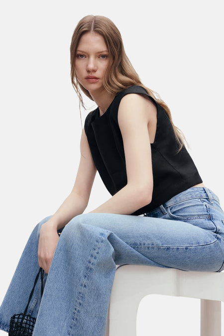 Blouse - zwart