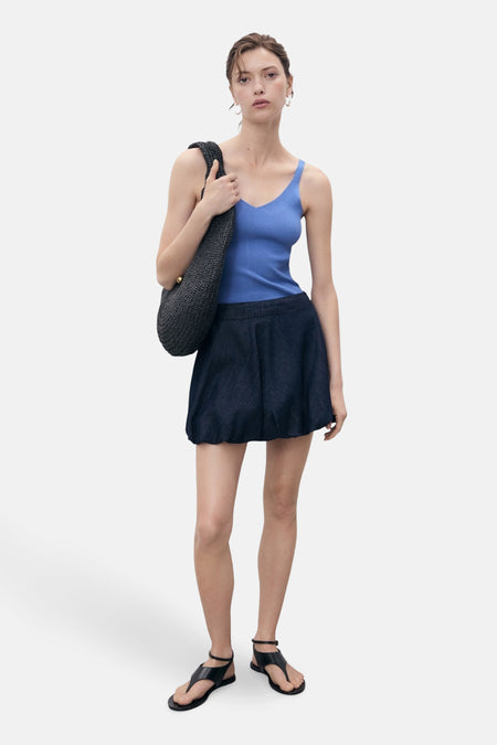 Tanktop Blauw - MANGO