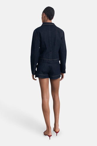 Bermuda - Dark blue denim - MANGO - 5