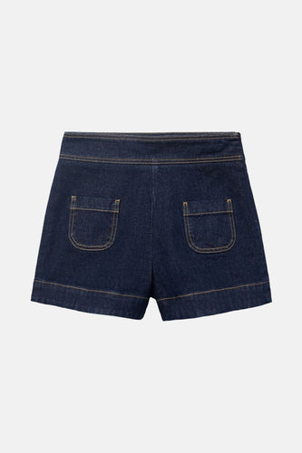 Bermuda - Dark blue denim - MANGO - 5