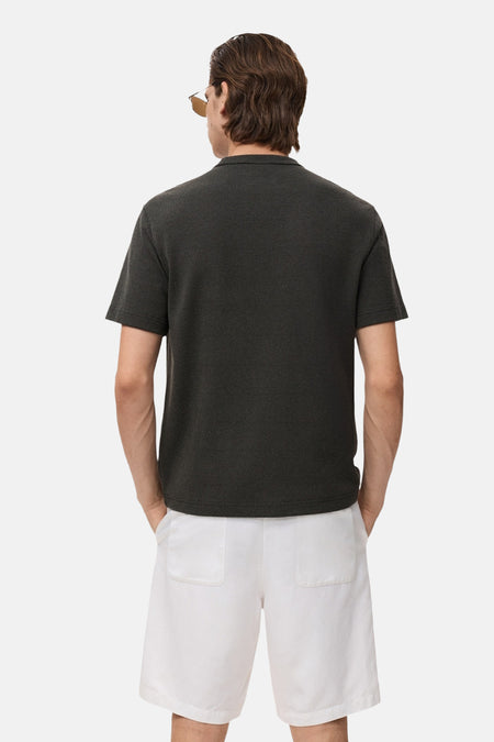 T-shirt (korte mouwen) Zwart - MANGO