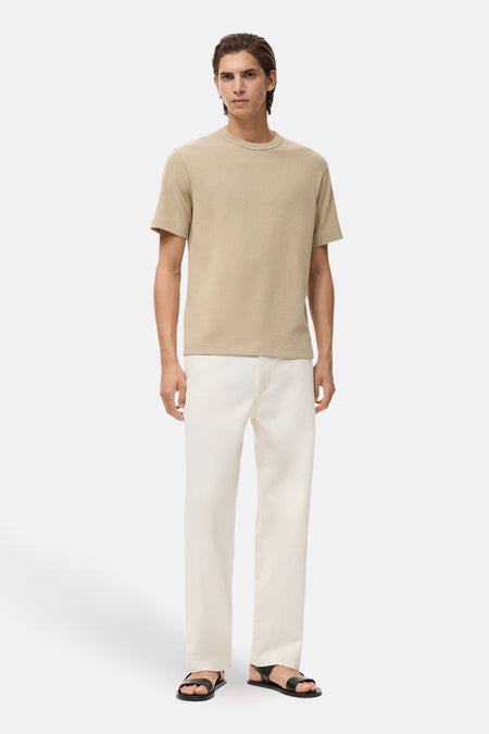 T-shirt (korte mouwen) Beige - MANGO