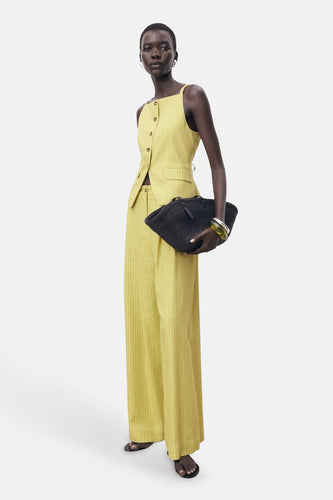 Broek - Groen - MANGO