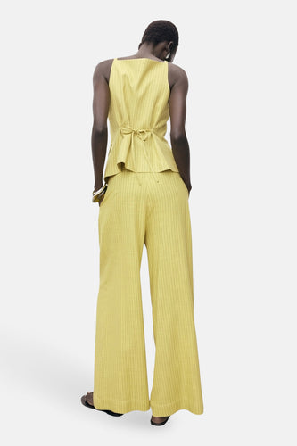 Broek - Groen - MANGO