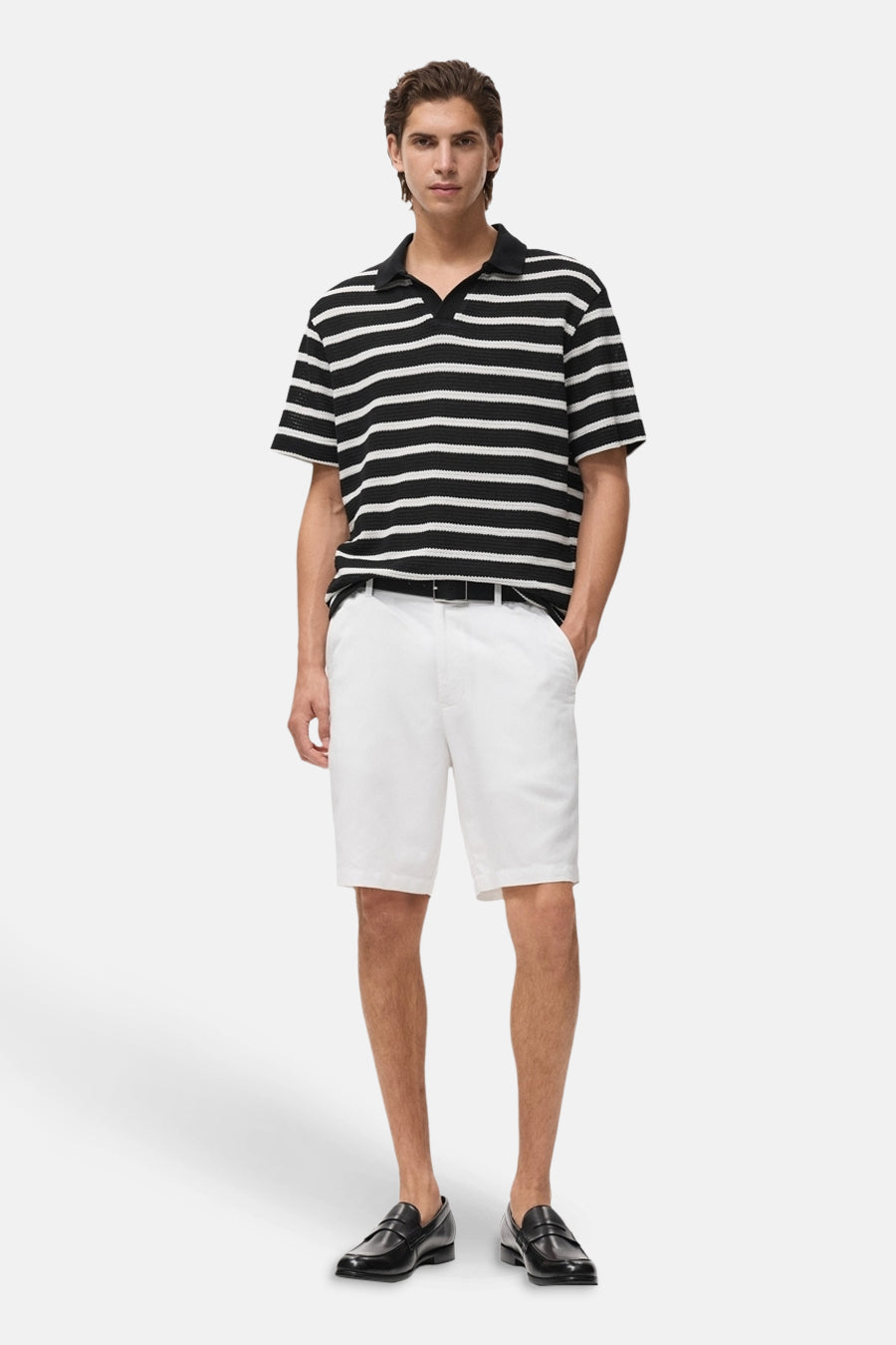 Polo met korte mouwen - zwart - MANGO