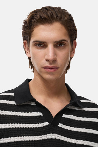 Polo met korte mouwen - zwart - MANGO