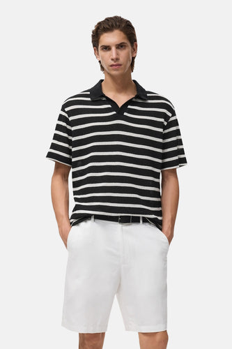 Polo met korte mouwen - zwart - MANGO