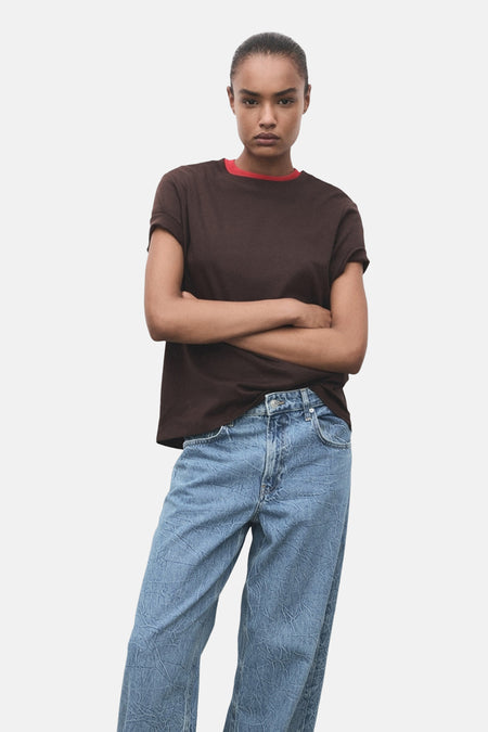 DAVINA - mid blue denim