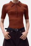 Pull col O Brun - MANGO