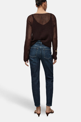 NEWMOM - dark blue denim - MANGO