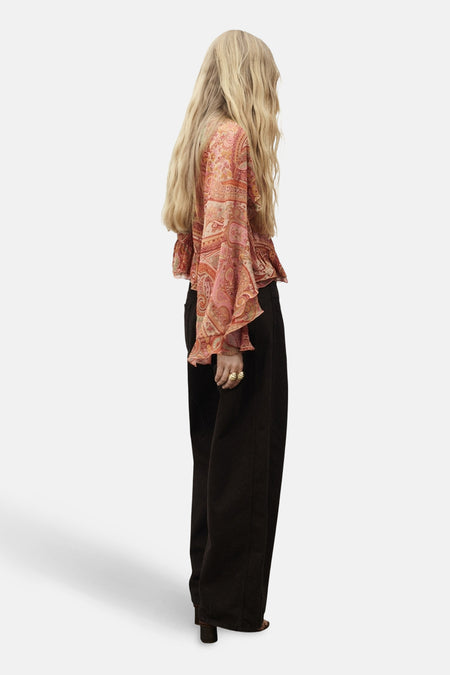 Blouse (lange mouwen) multicolor - MANGO
