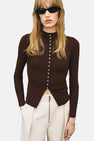 Gilet - bruin