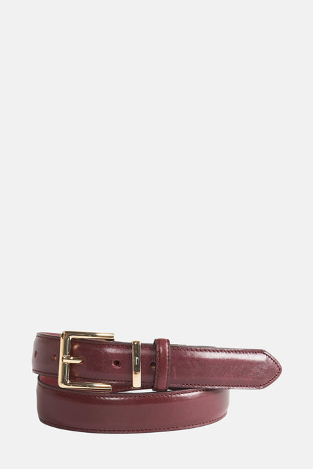 Ceinture Bordeaux - MANGO
