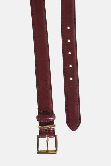 Ceinture Bordeaux - MANGO