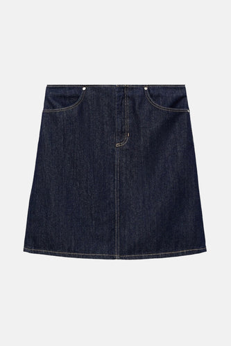 Rok - Dark blue denim - MANGO