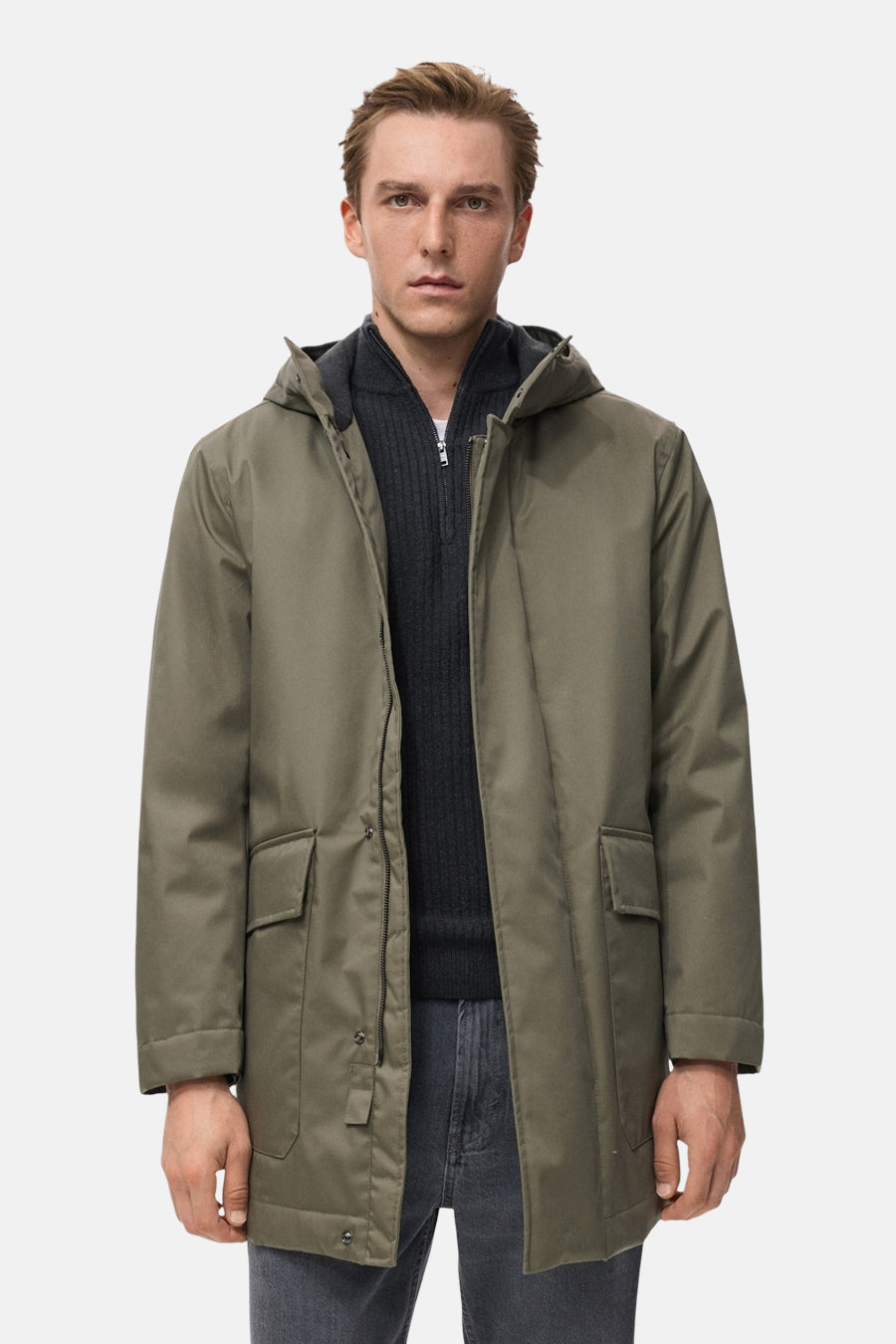 Korte jas - khaki - MANGO - 1